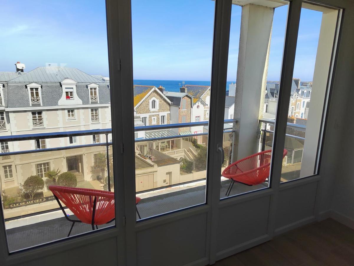 Ker Romain - Sea View - 3 Bedrooms Appt Saint-Malo Dış mekan fotoğraf